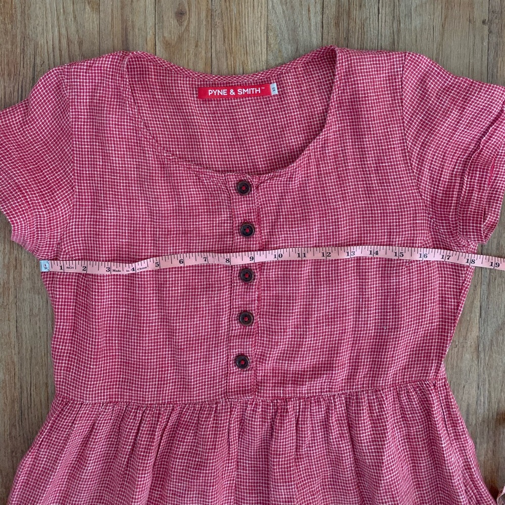 Pyne & Smith Raspberry Check No. 10 - XS - Picture 5 of 7